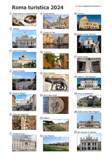 21 touristische Orte von Rom in Fotos 2024